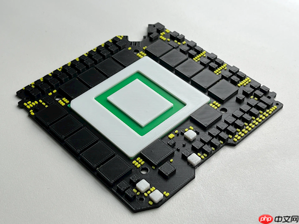 有人做了个RTX 5090公版PCB杯垫!还原度100%