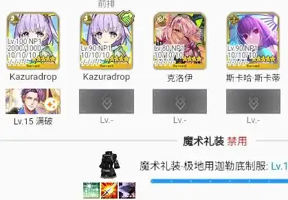 FGO妖精双六90++本阵容一览-FGO妖精双六90++本阵容有哪些