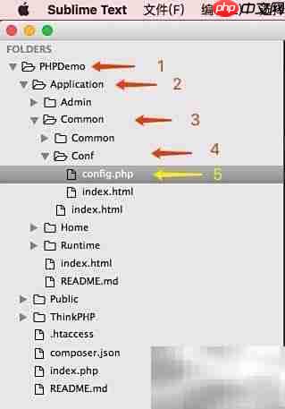 MAMP+ThinkPHP连接MySQL