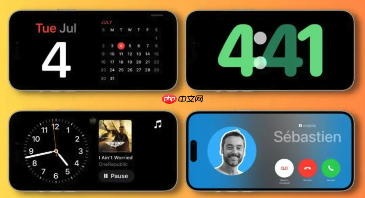 iPhone 17 Pro如何开启桌面小组件