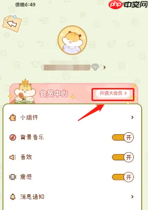 奶酪单词大会员开通方法