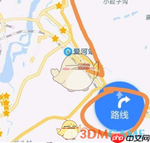 《百度地图》添加多个途经点方法
