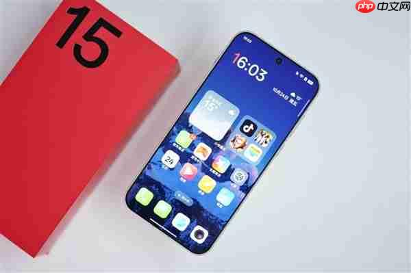 行业第一块165Hz高刷高分屏！一加15图赏