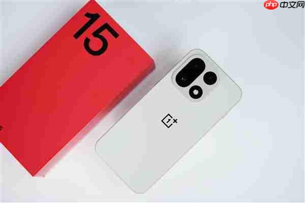 行业第一块165Hz高刷高分屏！一加15图赏