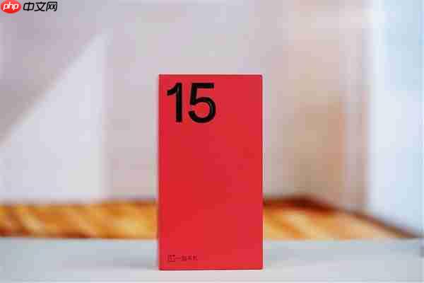 行业第一块165Hz高刷高分屏！一加15图赏