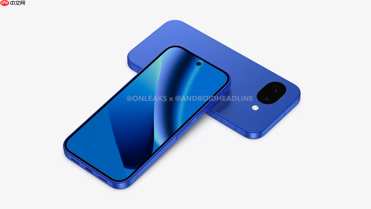 谷歌Pixel 10a渲染图曝光：外观与Pixel 9a类似 或搭载Tensor G4