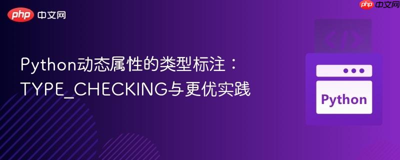 Python动态属性的类型标注：TYPE_CHECKING与更优实践