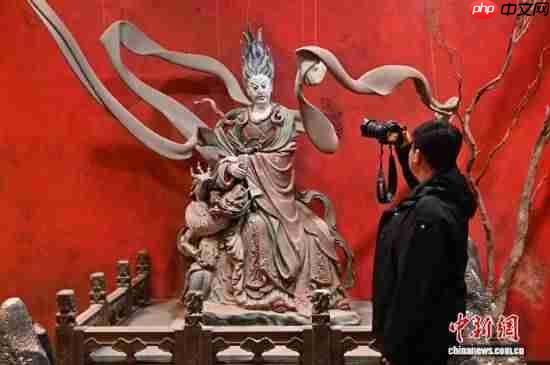 《黑神话》山西数字艺术展即将启幕！内部现场照流出