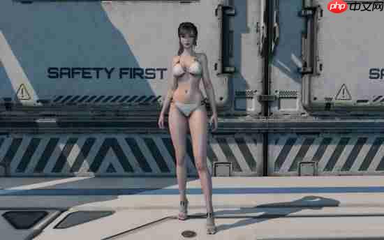 N网《剑星》最新伊芙清凉mod：身着泳装肌肤雪白！