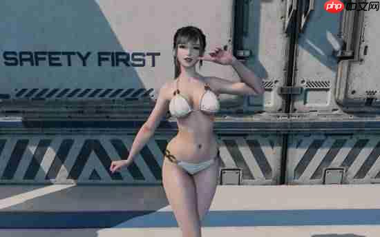 N网《剑星》最新伊芙清凉mod：身着泳装肌肤雪白！