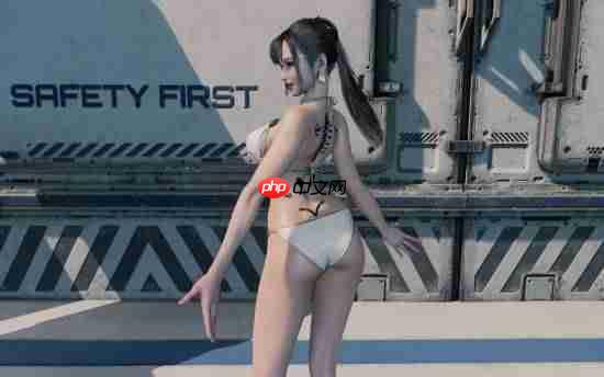 N网《剑星》最新伊芙清凉mod：身着泳装肌肤雪白！