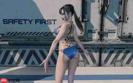 N网《剑星》最新伊芙清凉mod：身着泳装肌肤雪白！