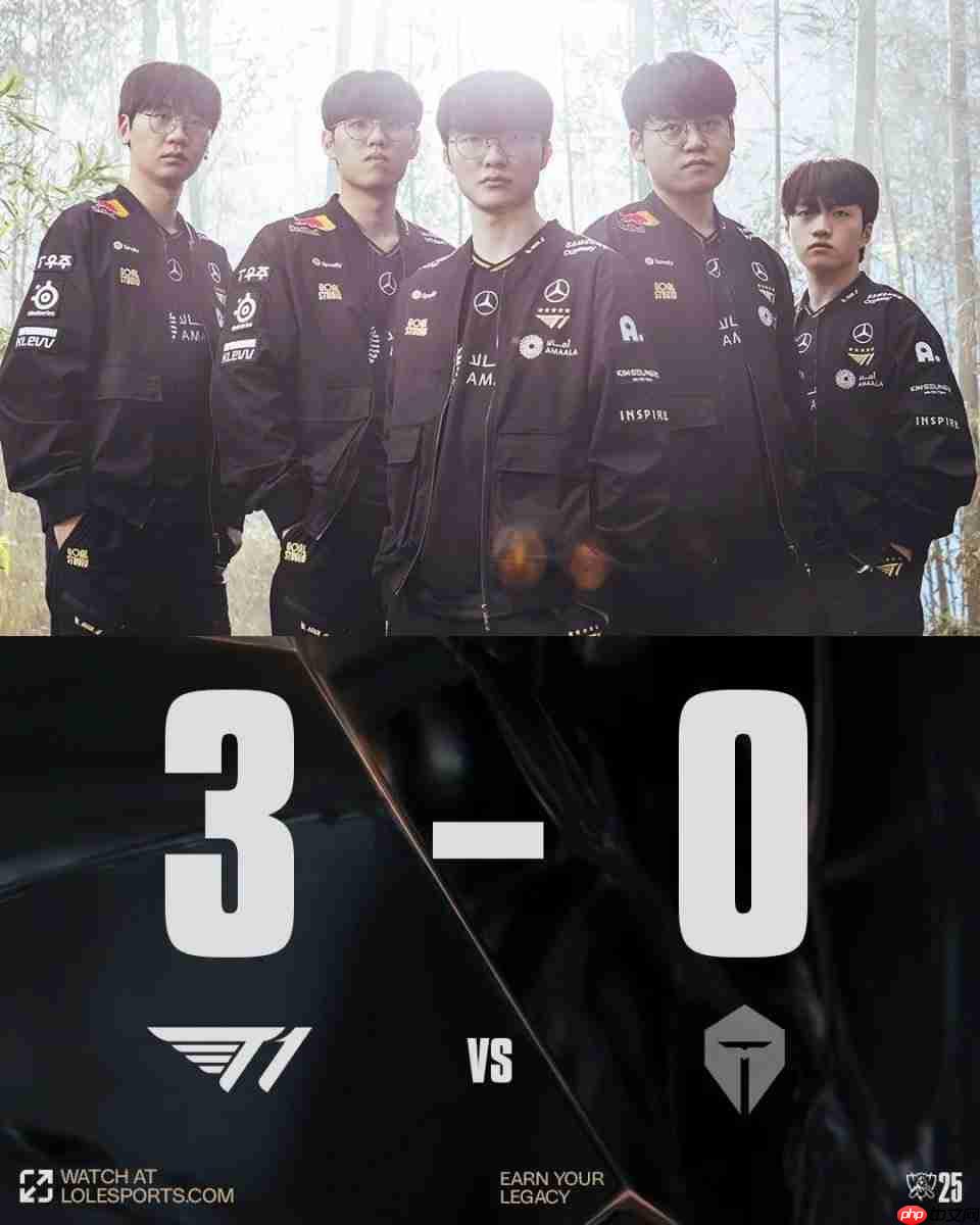 一穿三LPL！ T1世界赛即将冲击三连冠