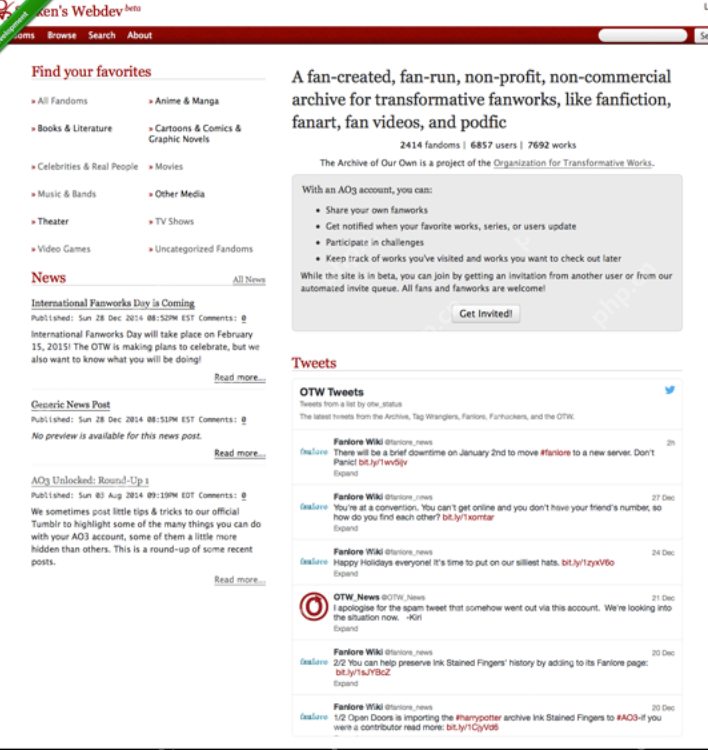 ArchiveofOurOwn访问入口-ArchiveofOurOwn同人作品在线阅读链接 - 创想鸟