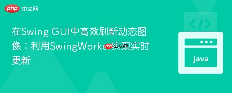 在Swing GUI中高效刷新动态图像：利用SwingWorker实现实时更新