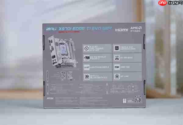 支持10000MT/s内存！微星MPG X870I EDGE TI EVO WIFI主板图赏