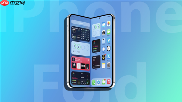 苹果史上第一次！折叠屏iPhone将配备2400万屏下摄像头