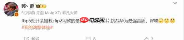 音质新高度！曝华为 FreeBuds Pro 5 搭载新一代星闪芯片