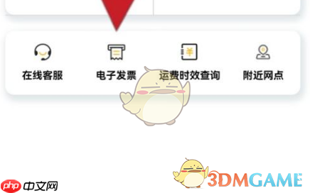 《中国邮政》开发票方法