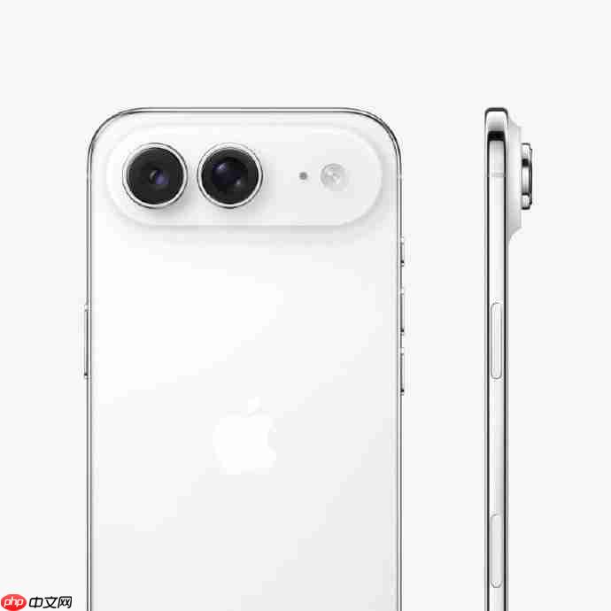 苹果传iPhone Air有望升级「双主镜头」！影像能力将大幅升级
