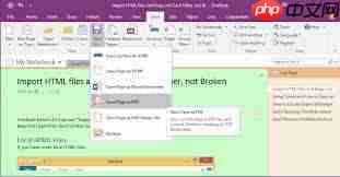 OneNote笔记如何转换成PDF