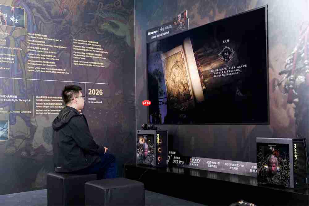 视觉暴击!海信RGB-Mini LED电视乌镇实测《黑神话》，拉满沉浸感