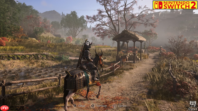 《刺客信条：影》Switch 2和PS5 Pro版画面对比