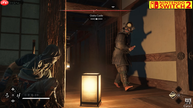 《刺客信条：影》Switch 2和PS5 Pro版画面对比