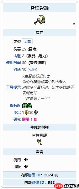 《泰拉瑞亚》黑曜石套对骨鞭加成介绍