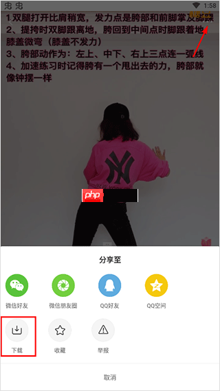 糖豆广场舞app视频下载教程