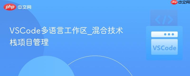 VSCode多语言工作区_混合技术栈项目管理