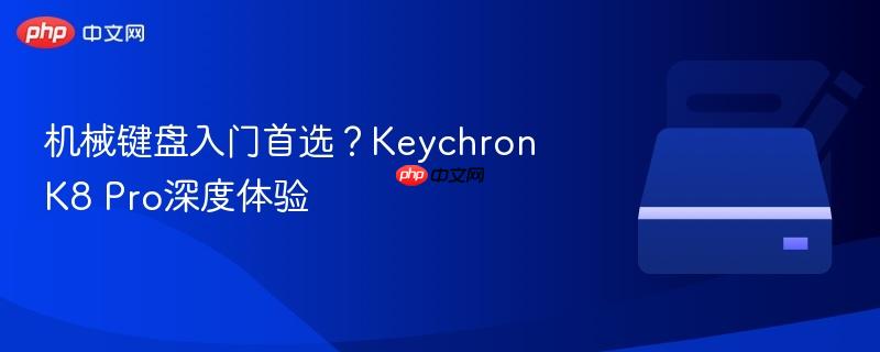 机械键盘入门首选？Keychron K8 Pro深度体验