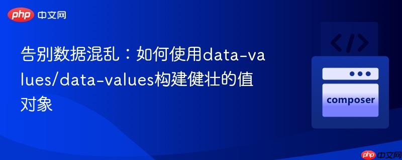 告别数据混乱：如何使用data-values/data-values构建健壮的值对象