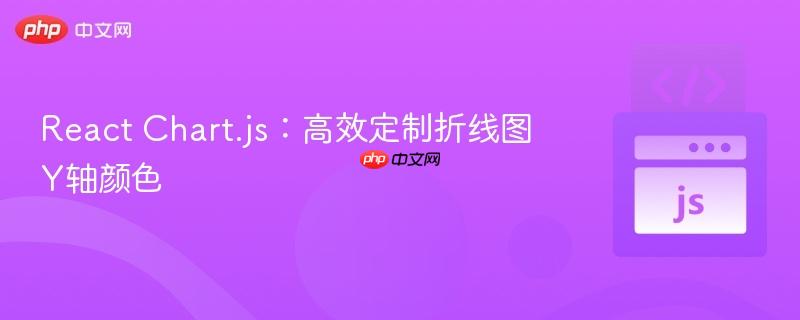 React Chart.js：高效定制折线图Y轴颜色