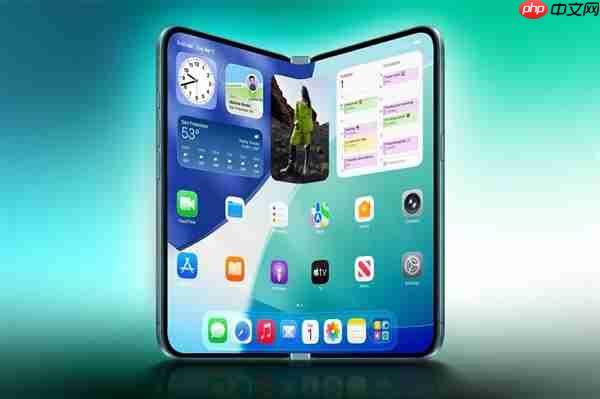 屏下镜头+苹果最大电池！iPhone Fold前瞻