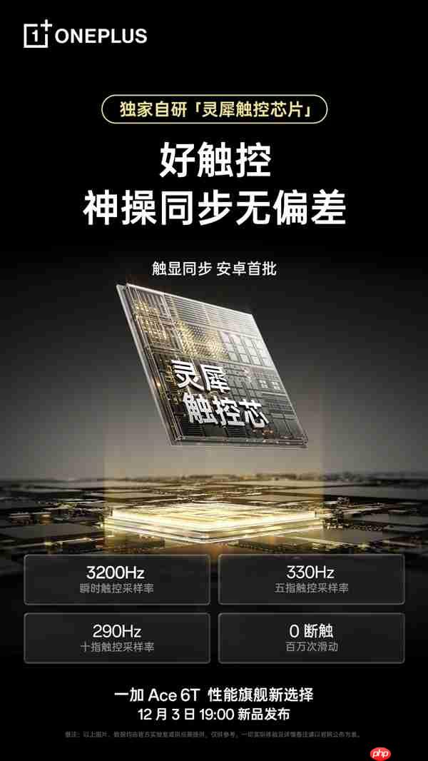 一加Ace 6T独家搭载电竞三芯：真正做到持久流畅 全程满帧