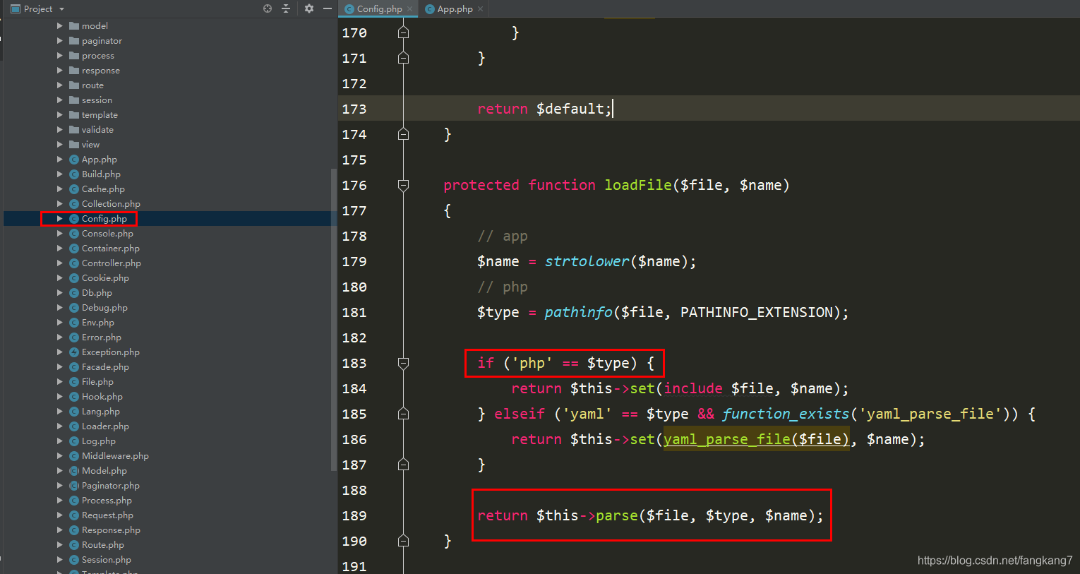 ThinkPHP之如何加载其它类型的配置文件