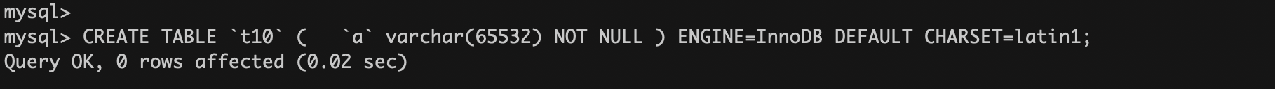 对MySQL的数据行和行溢出机制的理解