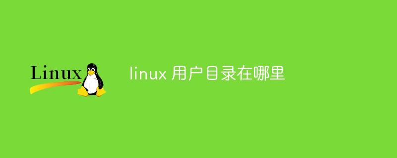 linux 用户目录在哪里