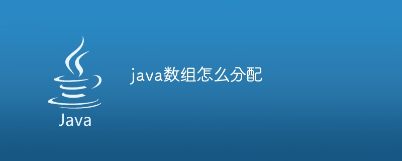 java数组怎么分配