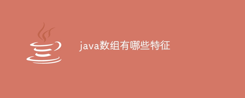 java数组有哪些特征