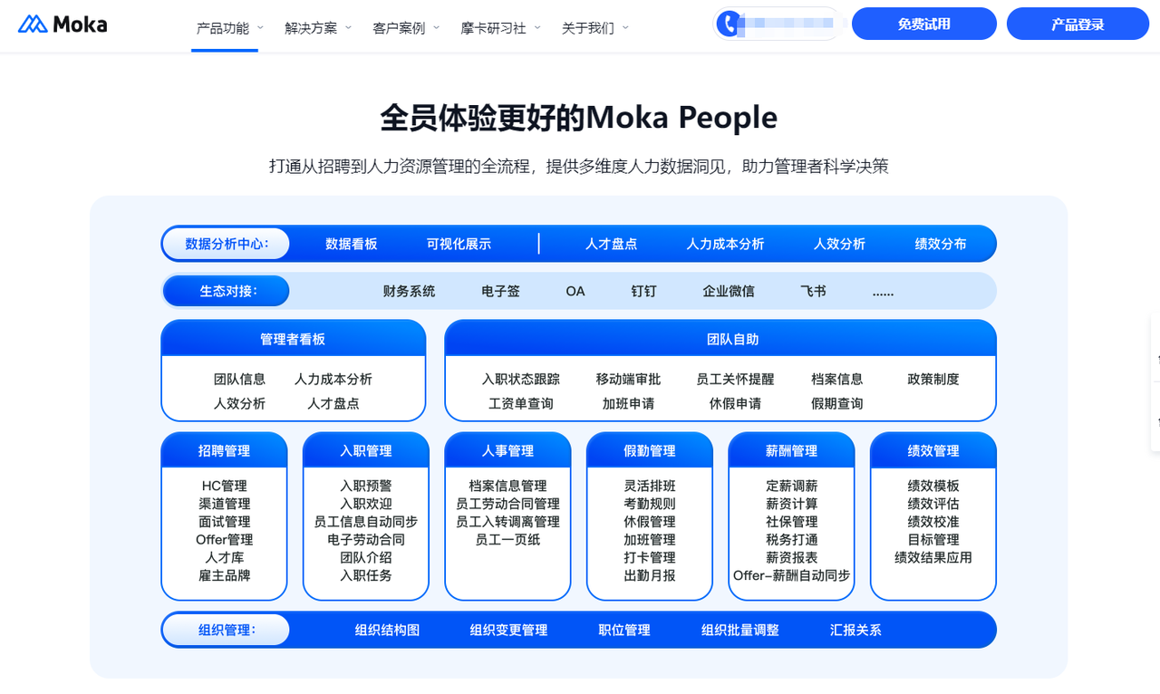 适合中大型企业的HR系统有哪些？对比主流9大厂商