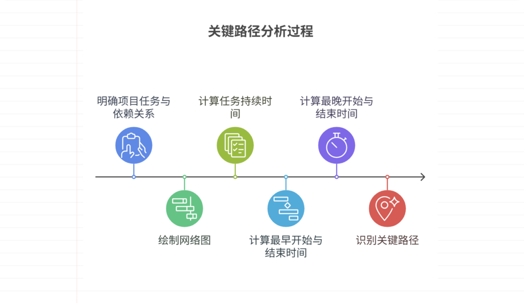 无法判断项目进度中的关键路径，如何进行关键路径分析