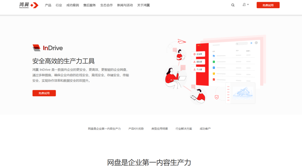 公司搭建共享文件夹/共享盘主流使用的15款系统对比（2025年）