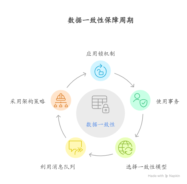 如何在高并发下，保证共享数据的一致性