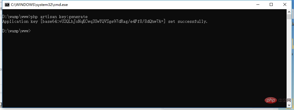 PHP Laravel 5.4 框架环境搭建（win10）