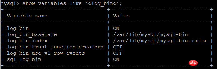 MySQL二进制日志相关问题详解