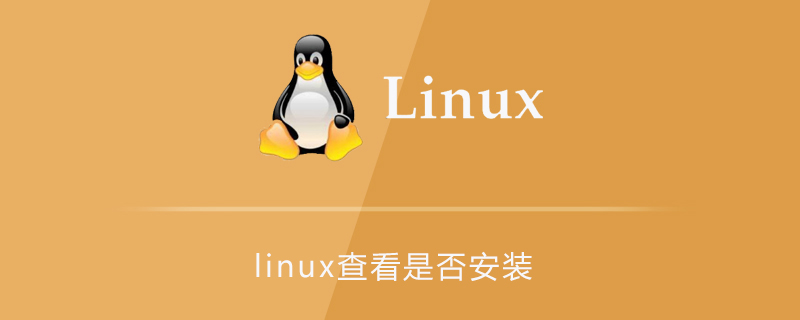 linux查看软件是否安装