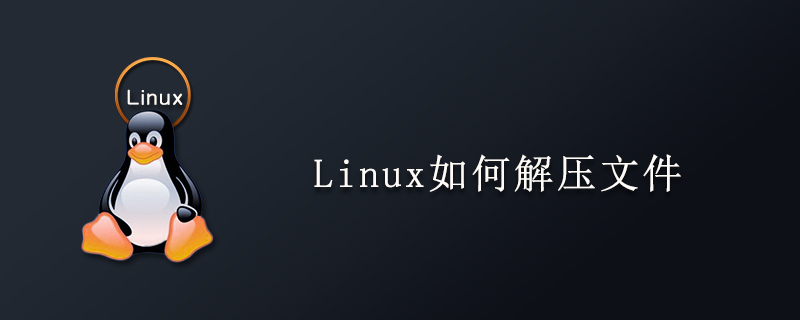 Linux如何解压文件