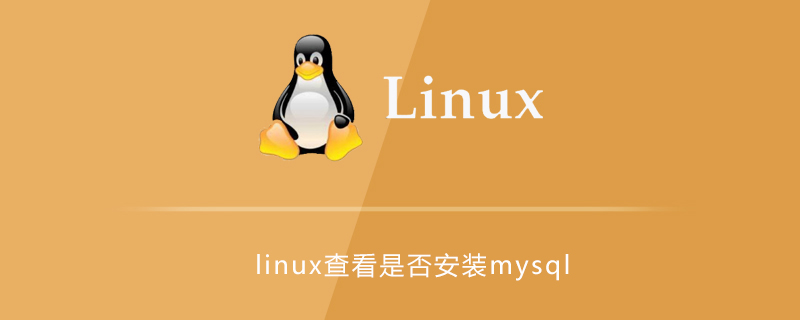 linux中如何查看是否安装mysql